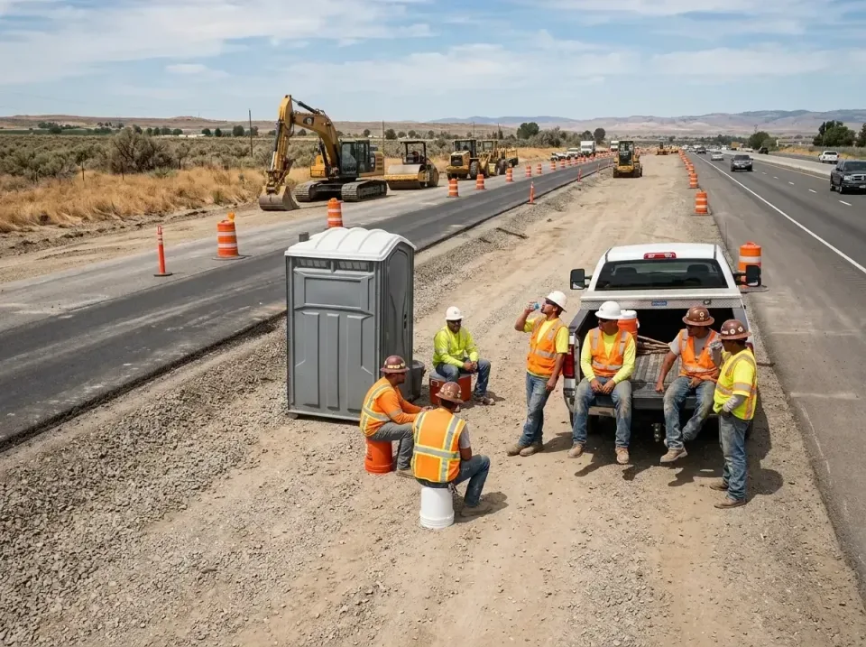 highway-road-construction-crew-007 — frequently asked questions, Porta Potty and Restroom Rentals in Arcadia, CA